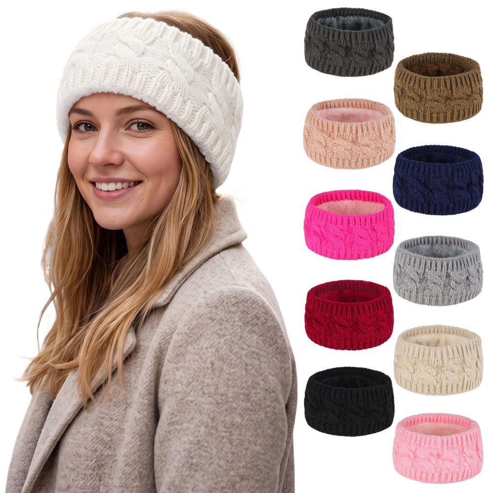 Winter Knitted Headband for Wo - đánh giá và giá Fleece Ear Warmer Band